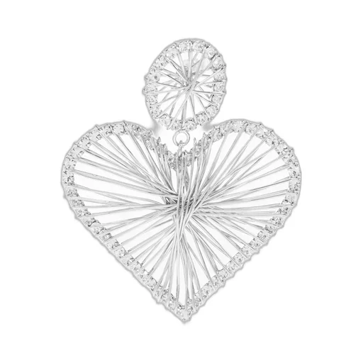 Heart Drop Earrings