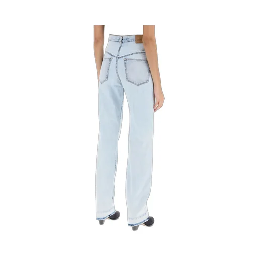 High-Waisted Wide-Leg Jeans