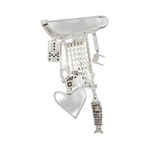 Brooch With Charms