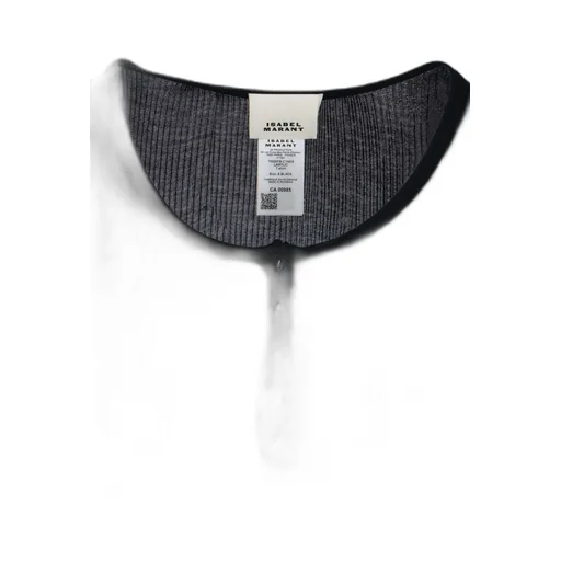 Ribbed Henley Long Sleeve Top