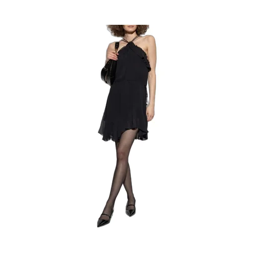 Ruffled Halter Dress