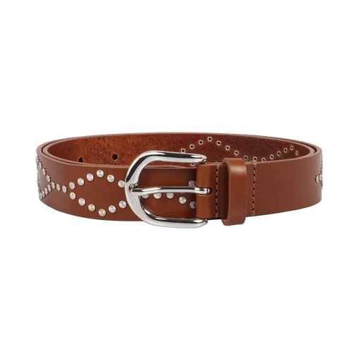 Studded Leather Belt