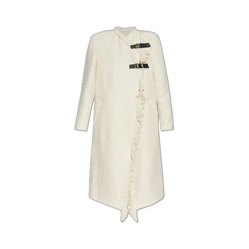 Coat With Buckle Closure
