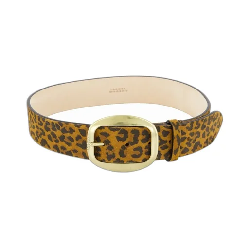 Leopard Print Belt