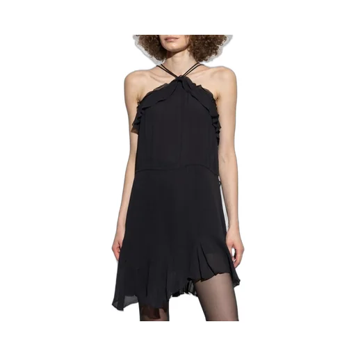 Ruffled Halter Dress
