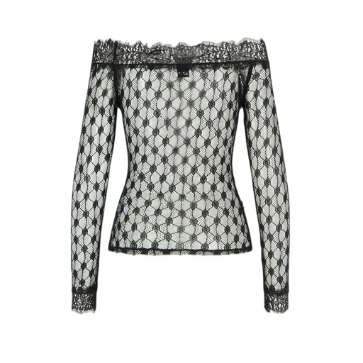 Off-The-Shoulder Lace Top