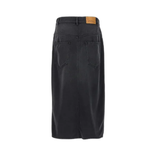 Denim Maxi Skirt