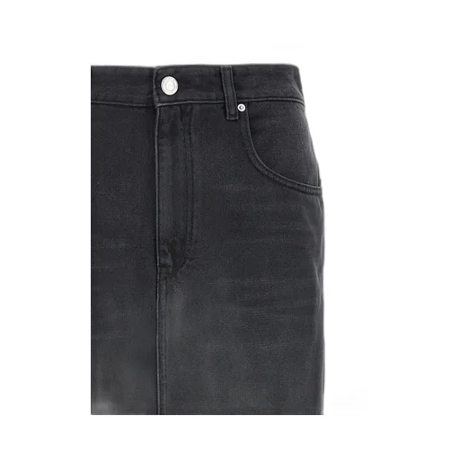 Denim Maxi Skirt