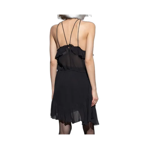 Ruffled Halter Dress
