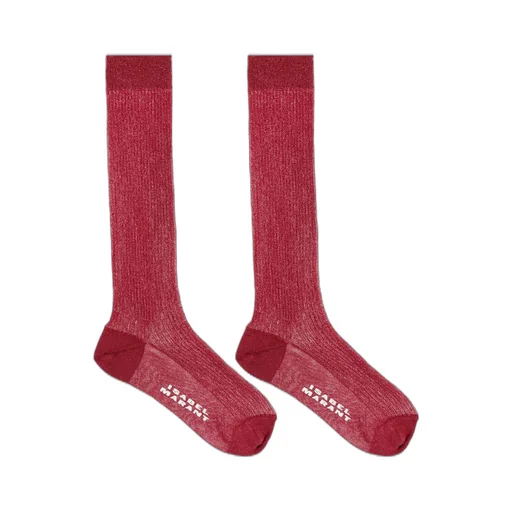 Ribbed Knee-High Socks