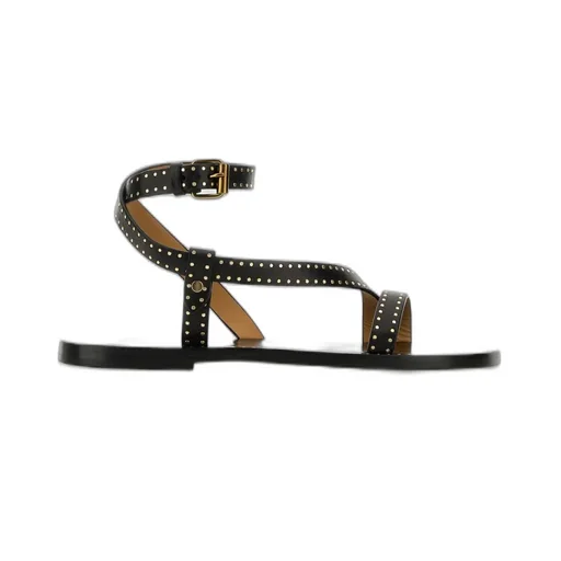 Studded Leather Sandals