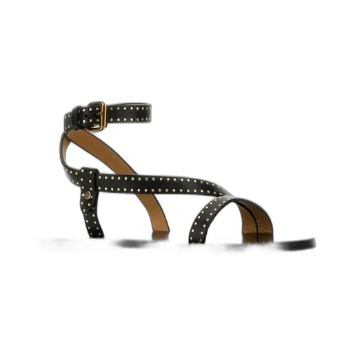 Studded Leather Sandals