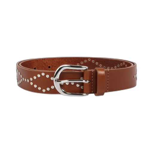 Studded Leather Belt