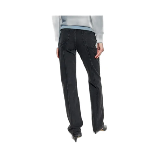 High-Waisted Flared Jeans