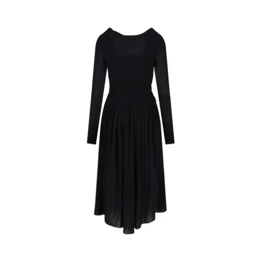 Twist Front Midi Dress
