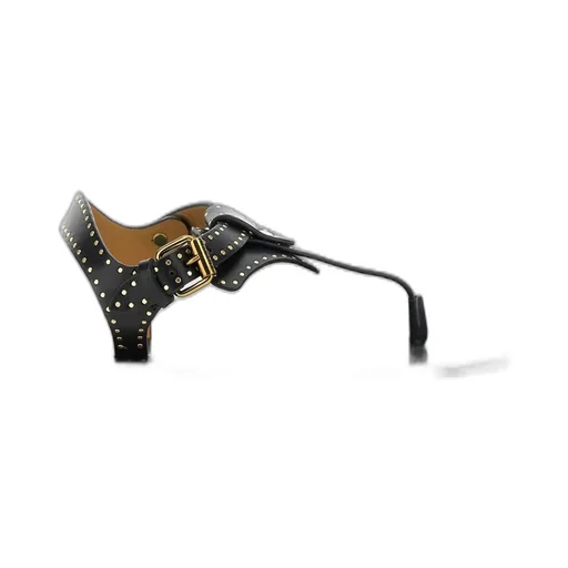Studded Leather Thong Sandals