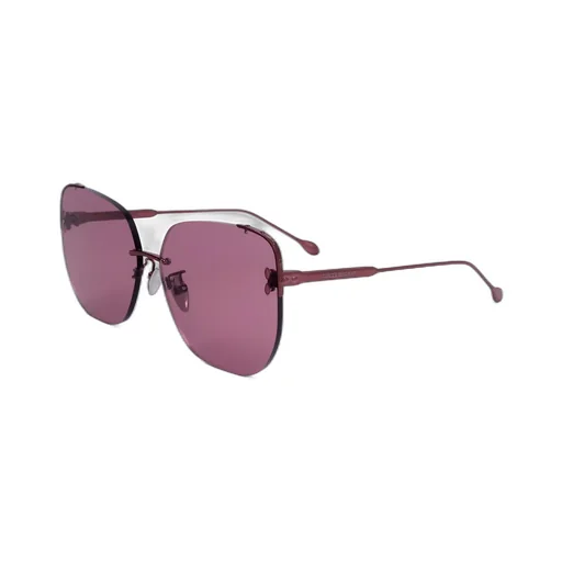 Oversized Rimless Sunglasses