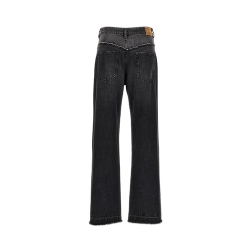 High-Waisted Flared Jeans