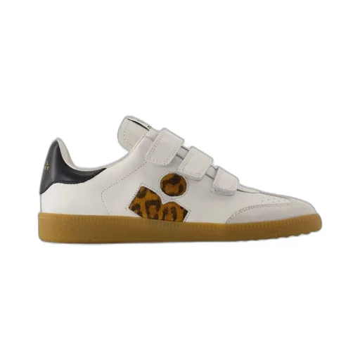 Low-Top Sneakers With Velcro Straps