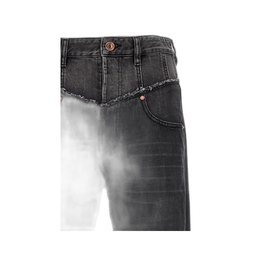 High-Waisted Flared Jeans