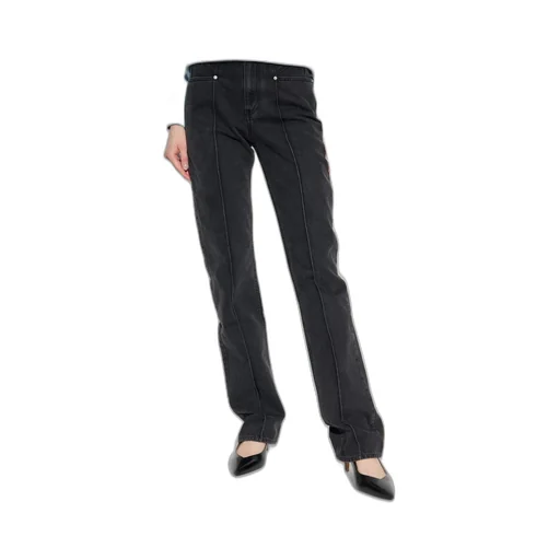 High-Waisted Flared Jeans