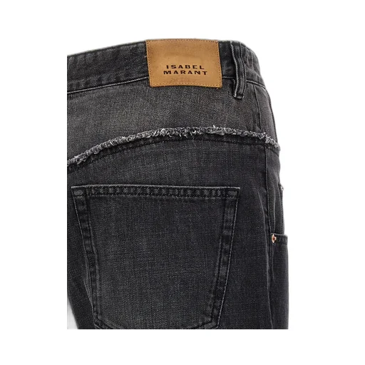 High-Waisted Flared Jeans