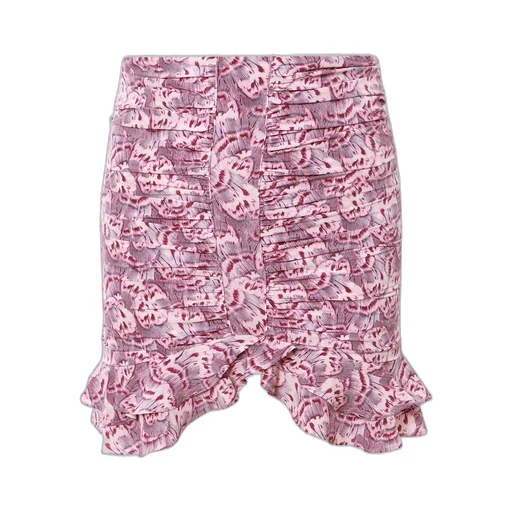 Ruched Mini Skirt