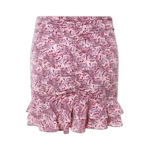 Ruched Mini Skirt