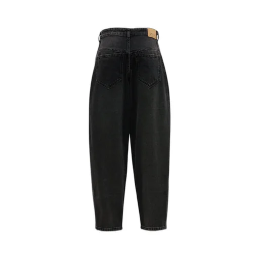 High-Waisted Balloon Jeans