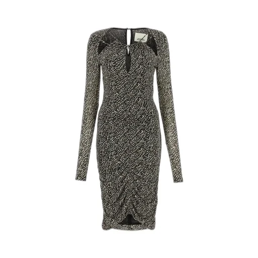 Long Sleeve Ruched Dress