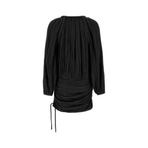 Ruched Drawstring Dress