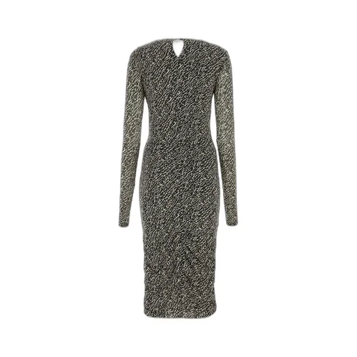 Long Sleeve Ruched Dress