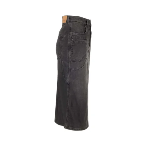 Denim Maxi Skirt