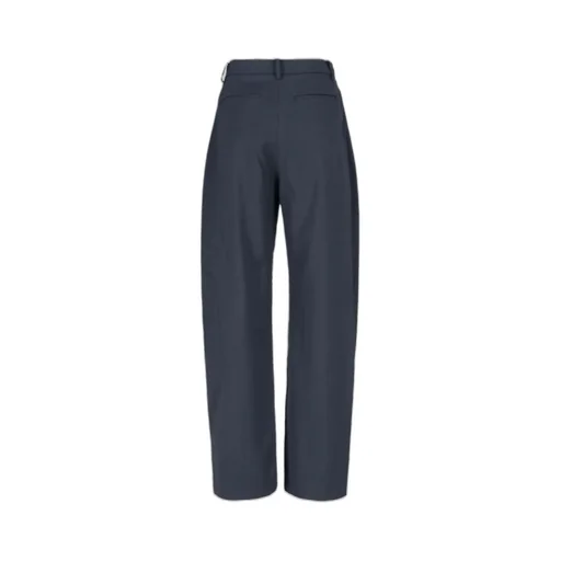 Pleated Wide-Leg Trousers