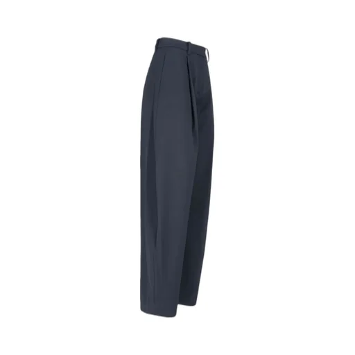 Pleated Wide-Leg Trousers