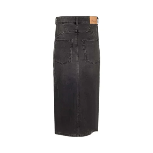 Denim Maxi Skirt