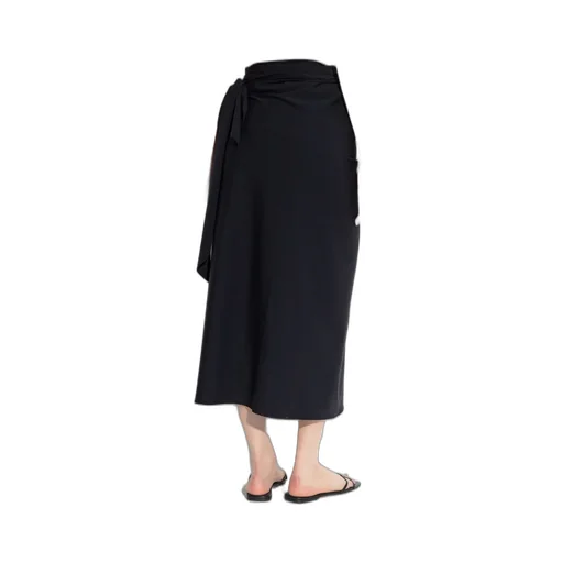 Draped Maxi Skirt