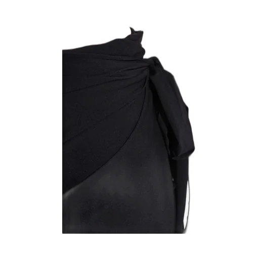 Draped Maxi Skirt