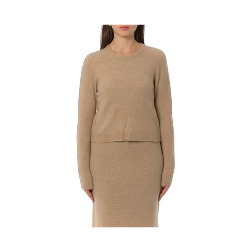 Crewneck Sweater And Skirt Set