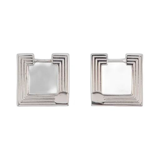 Square Hoop Earrings