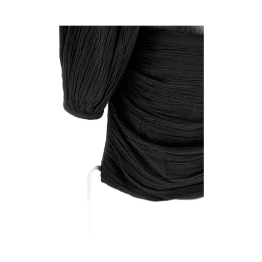 Ruched Drawstring Dress
