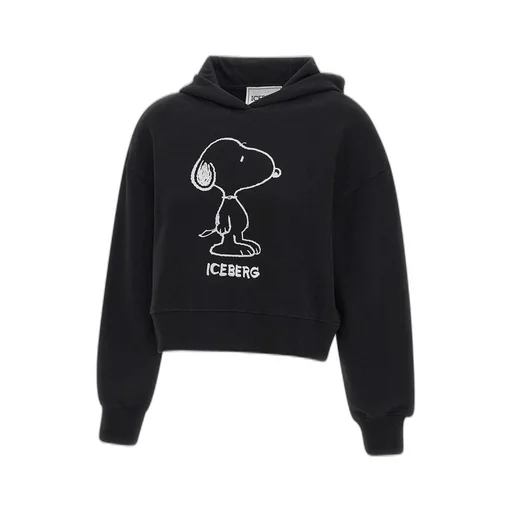 Hoodie With Snoopy Print