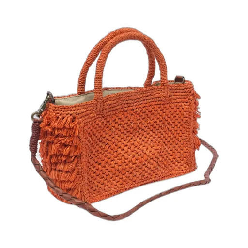 Raffia Tote Bag