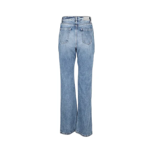 High-Waisted Flared Jeans