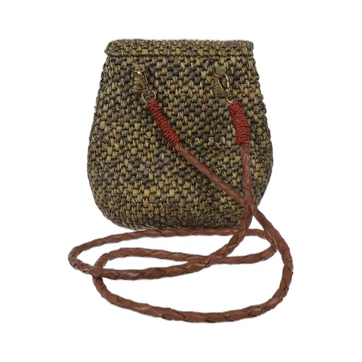 Woven Bucket Bag
