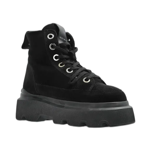 Platform Lace-Up Boots