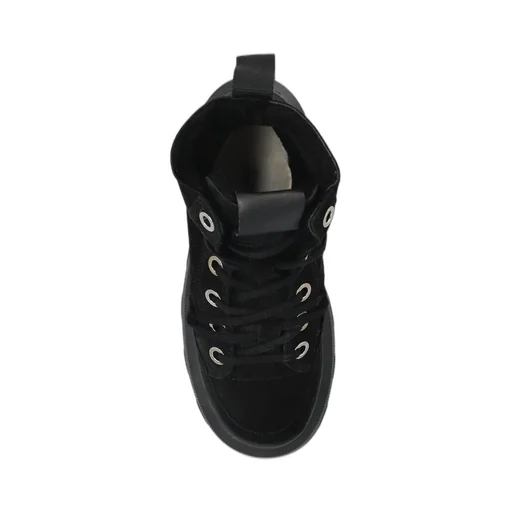 Platform Lace-Up Boots