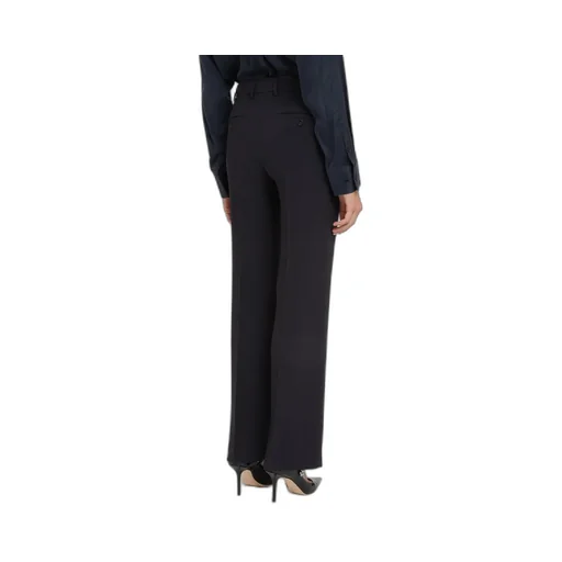 High-Waisted Wide-Leg Trousers