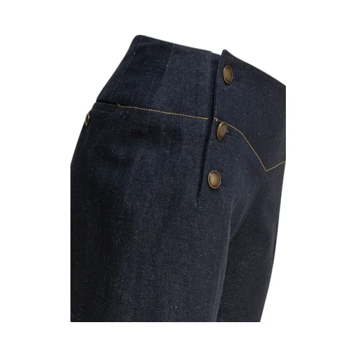 High-Waisted Sailor Pants