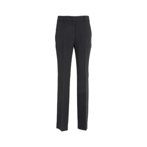 High-Waisted Wide-Leg Trousers